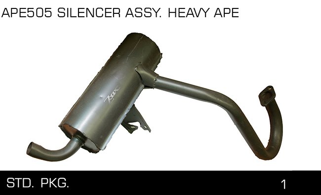 APE5O5 SILENCER ASSY HEAVY APE